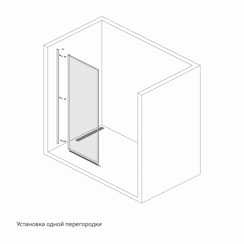 Душевая перегородка Walk In, черный 100x195, Slide, IDDIS, SLI8BS1i23 фото 4 Душевая перегородка Walk In, черный 100x195, Slide, IDDIS, SLI8BS1i23 фото 4