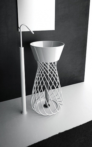 Рукомойник ArtCeram Wire WIL001 43 см фото 3