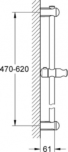 Душевая штанга Grohe Euphoria 27499000 фото 2