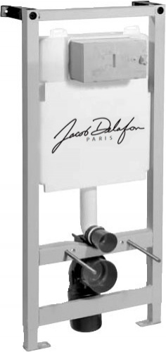 Комплект  Система инсталляции для унитазов Jacob Delafon E5504-NF + Кнопка смыва Jacob Delafon E4316-00 белая + Крышка-сиденье Jacob Delafon Patio E70021 с микролифтом + Чаша для унитаза подвесного Jacob Delafon Patio E4187 фото 2