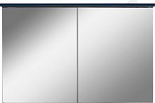 Зеркало-шкаф AM.PM Spirit V2.0 100 с LED-подсветкой, глубокий синий