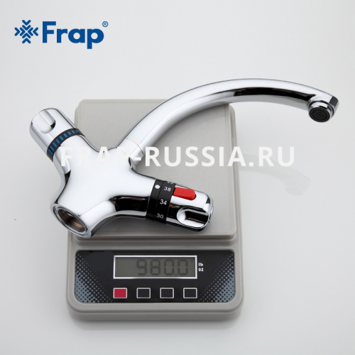 Смеситель для раковины Frap F1051 с термостатом фото 7