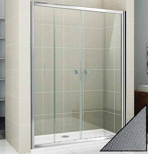 Душевая дверь в нишу Cezares Pratico BF2 160 P Cr