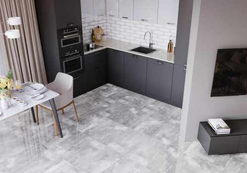 Керамогранит Staro Manhattan Gris Polished 60x60 фото 2