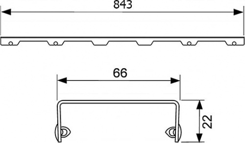 Решетка TECE TECEdrainline Basic 6 109 10 90х90 см угловая фото 2