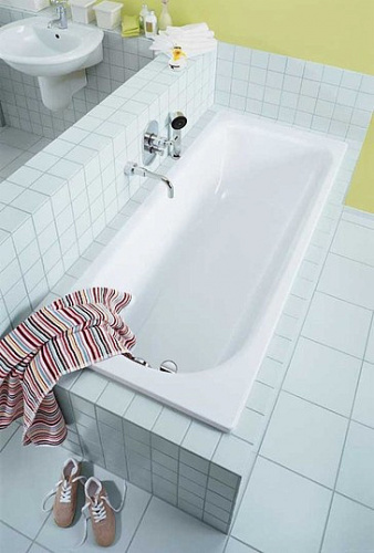 Стальная ванна Kaldewei Advantage Saniform Plus 362-1 с покрытием Anti-Slip и Easy-Clean фото 2