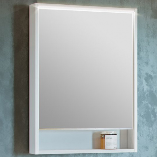 Зеркало-шкаф Акватон Капри 60 с подсветкой фото 2