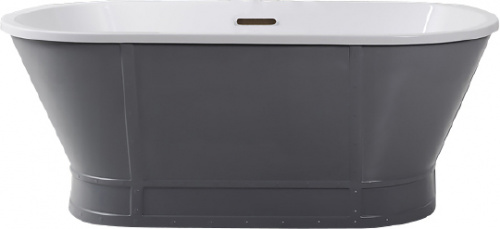 Акриловая ванна BelBagno BB35-CF36
