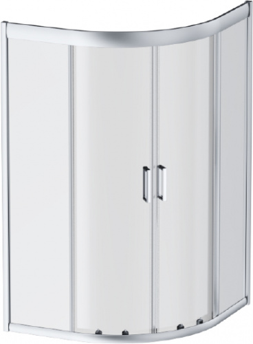 W90G-401A090WT Gem Deep душевое ограждение 90х90,стекло прозрачное,профиль мат. серебро,без поддона фото 2