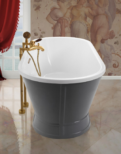 Акриловая ванна BelBagno BB35-CF36 фото 3