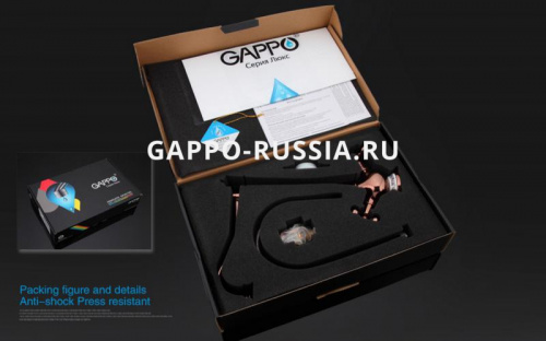 Смеситель для кухни Gappo G4065-3 фото 14