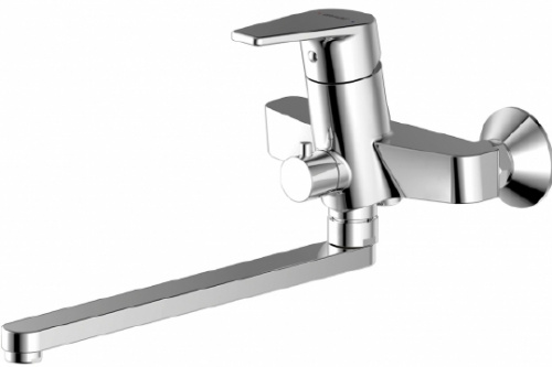 Смеситель Bravat Line F65299C-LB-RUS универсальный с лейкой фото 2