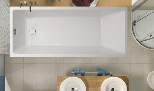 Акриловая ванна Vagnerplast Cavallo 170 см ультра белая фото 2
