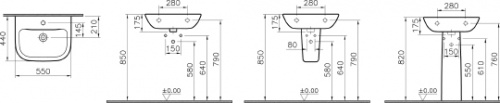 Раковина VitrA S20 5502B003 фото 8