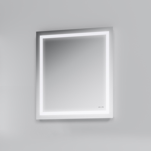M91AMOX0651WG Универсальное зеркало настенное с контурной LED-подсветкой, 65 см фото 4