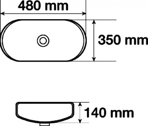 Рукомойник Melana 805-5006x фото 3