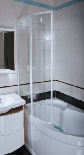 Шторка на ванну Ravak VSK2 Rosa 140 L Transparent фото 4