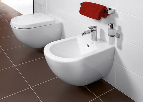 Биде подвесное Villeroy&Boch Subway 7400 0001 alpin фото 4