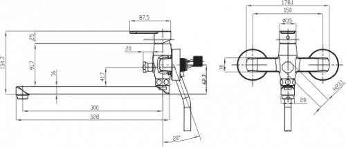 Душевой комплект Elghansa Ecoflow Alpha 5352707-SET фото 6