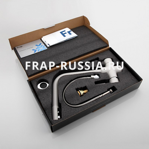 Смеситель для кухни Frap F4352-8 с подключением фильтра питьевой воды фото 9