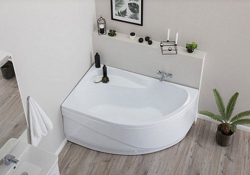 Акриловая ванна Aquanet Graciosa 150x90 L фото 14