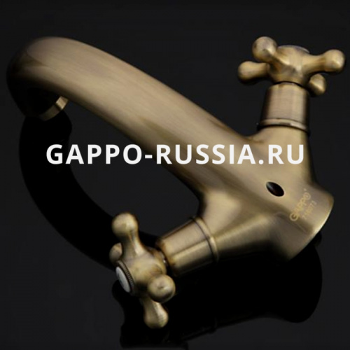 Смеситель для раковины Gappo G1063-4 фото 4