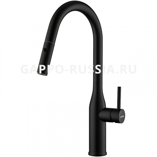 Смеситель для кухни Gappo G4398-46 с выдвижным изливом