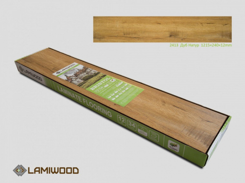 Ламинат Lamiwood Bristol Дуб Натур 2 413 фото 9