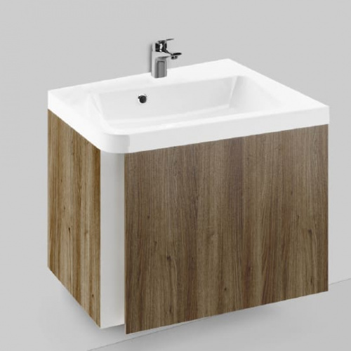 Тумба с раковиной Ravak SD 10° 55 темный орех R