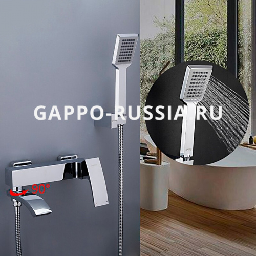 Смеситель для ванны Gappo G3207 фото 12