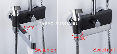 Душевая стойка Gappo G2481 фото 10