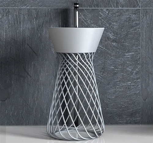 Рукомойник ArtCeram Wire WIL001 43 см фото 4