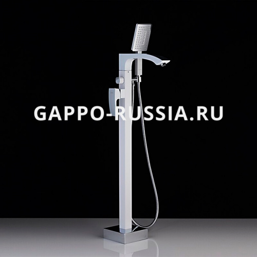 Смеситель напольный для ванны Gappo G3007-8 фото 11