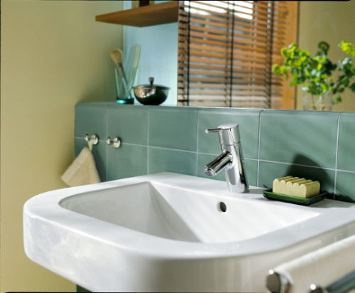 Смеситель Hansgrohe Talis S 32020000 для раковины фото 5