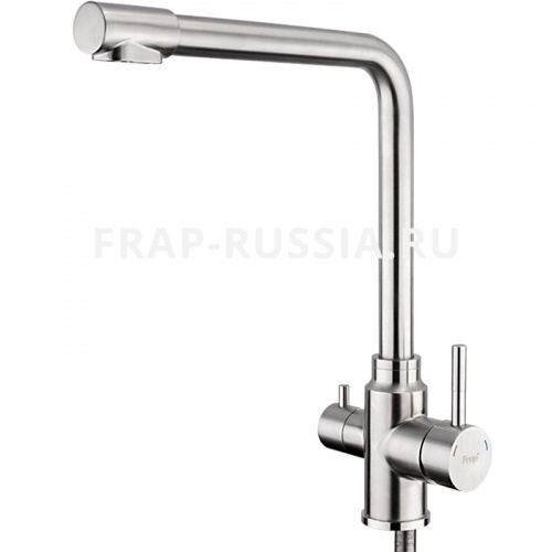 Смеситель для кухни Frap F43899-1 с подключением фильтра питьевой воды