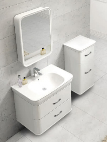 Тумба BelBagno Prado 90 bianco lucido фото 2