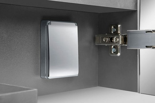 Зеркало-шкаф AM.PM Spirit V2.0 80 с LED-подсветкой, белый глянец фото 10