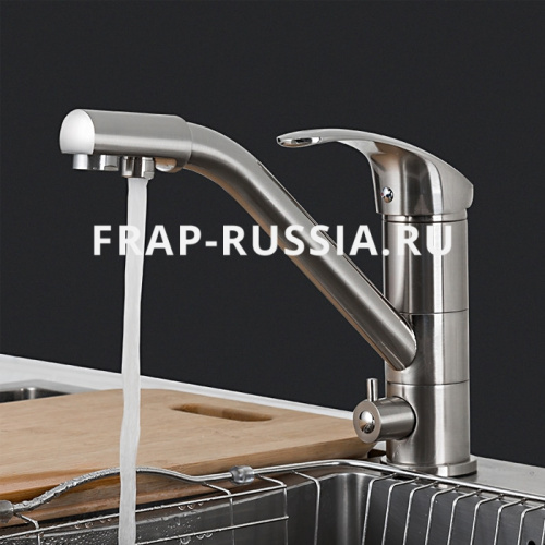Смеситель для кухни Frap F4321-5 с подключением фильтра питьевой воды фото 12
