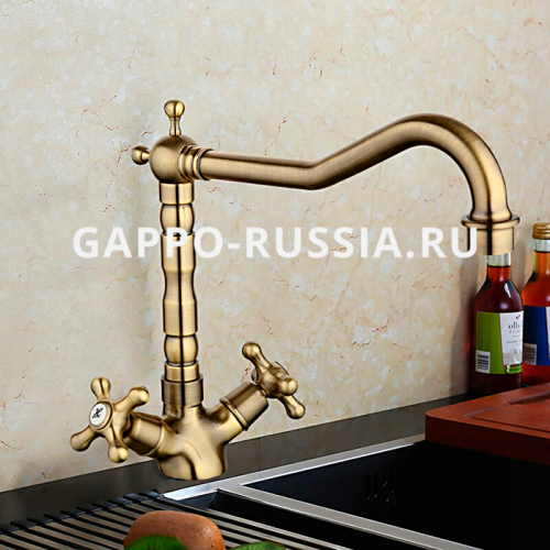Смеситель для кухни Gappo G4063-4 фото 11