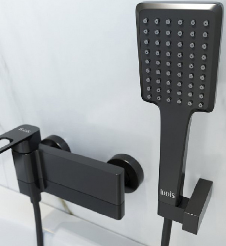 Смеситель Iddis Slide SLIBL00i02 для ванны с душем фото 3