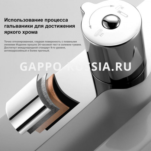 Душевая стойка Gappo G2448 фото 4