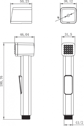 Гигиенический душ Lemark LM8076C фото 2