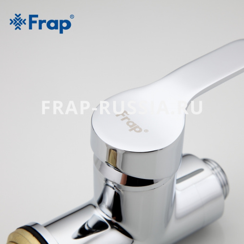 Смеситель для кухни Frap F4353 c гибким силиконовым изливом фото 4