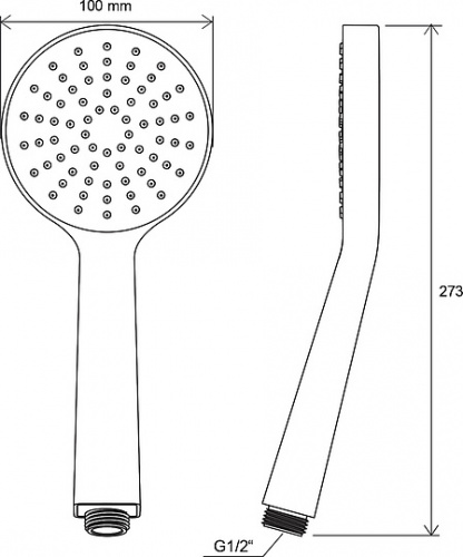 Душевая лейка Ravak Flat S 960.00 фото 2