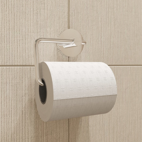 Держатель для туалетной бумаги без крышки, сплав металлов, Sena, IDDIS, SENSS00i43 фото 3