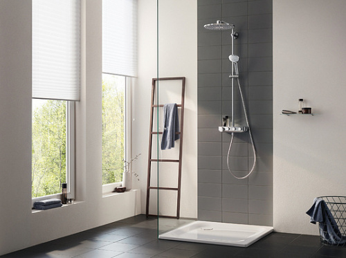 Душевая стойка Grohe Euphoria SmartControl 310 Duo 26507000 с термостатом фото 3