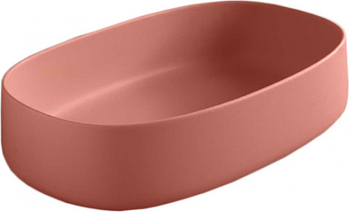 Раковина ArtCeram Cognac COL003 rosso corallo, 55 см