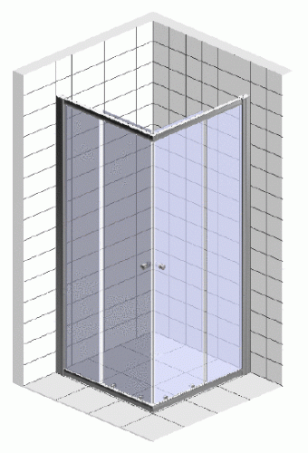 Душевой уголок BelBagno Sela A 2 80 Ch Cr фото 4