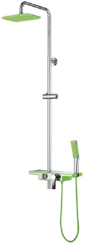 Душевая стойка D&amp;K Humbold DA1453712B13 зеленый