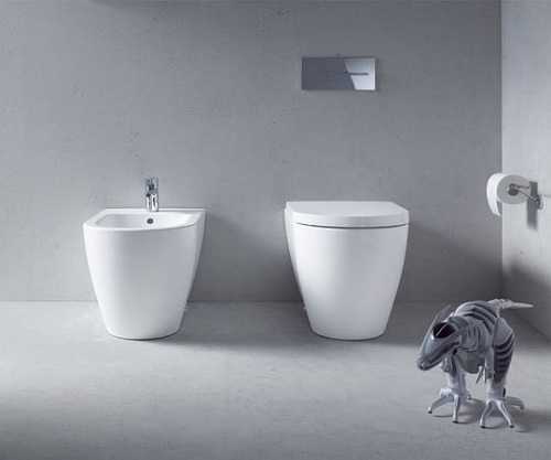 Биде напольное Duravit ME by Starck 2289100000 фото 3